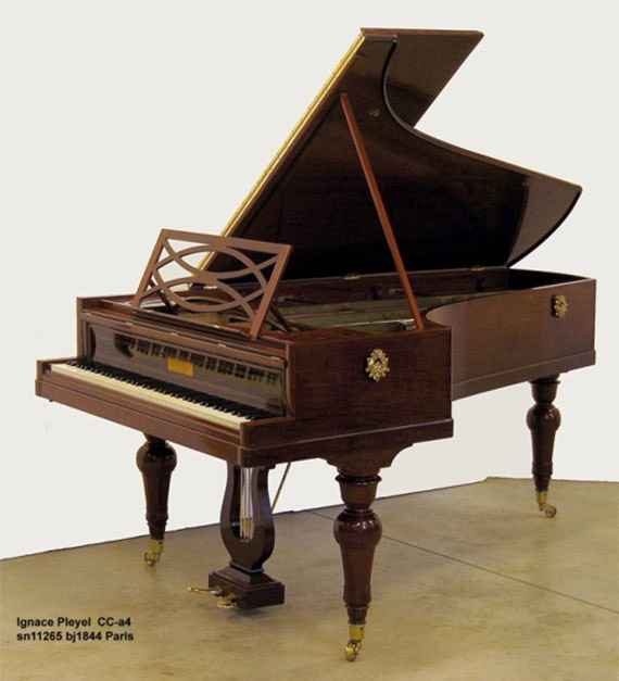 Piano Pleyel de no 11265, 1844