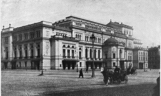 Le Conservatoire de musique de Saint-Pétersbourg en 1910