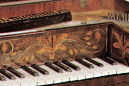 Piano allemand, vers 1800