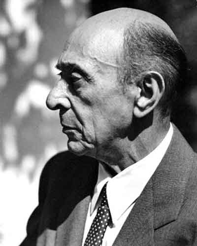 Arnold Schönberg.