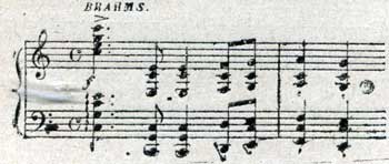 brahms La Sonate op. 1 en ut majeur