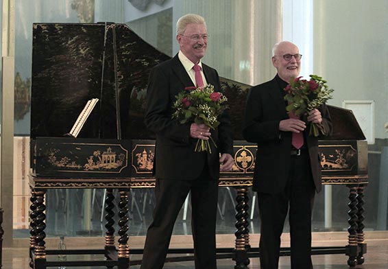 Klaus Mertens et Ton Koopman, Paulinum Leipzig, 15 juin 2019. Photographie © musicologie.org.