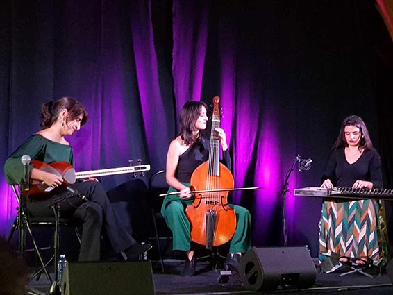 L'ensemble Chakàm à Denneville. Photographie © Patricia Segretinat.