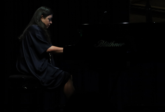 Juliana Steinbach au Goethe-Institut Paris, 5 novembre 2024. Photographie © musicologie.org.