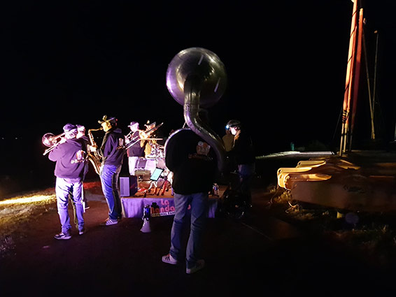 La Banda Jojo à Saint-Vaast.