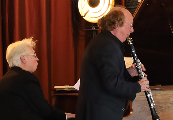 Jean-Claude Vanden Heyden et Michel Lethiec. Musicales Loire & Sens, 15 septembre 2024. Photographie © musicologie.org. 