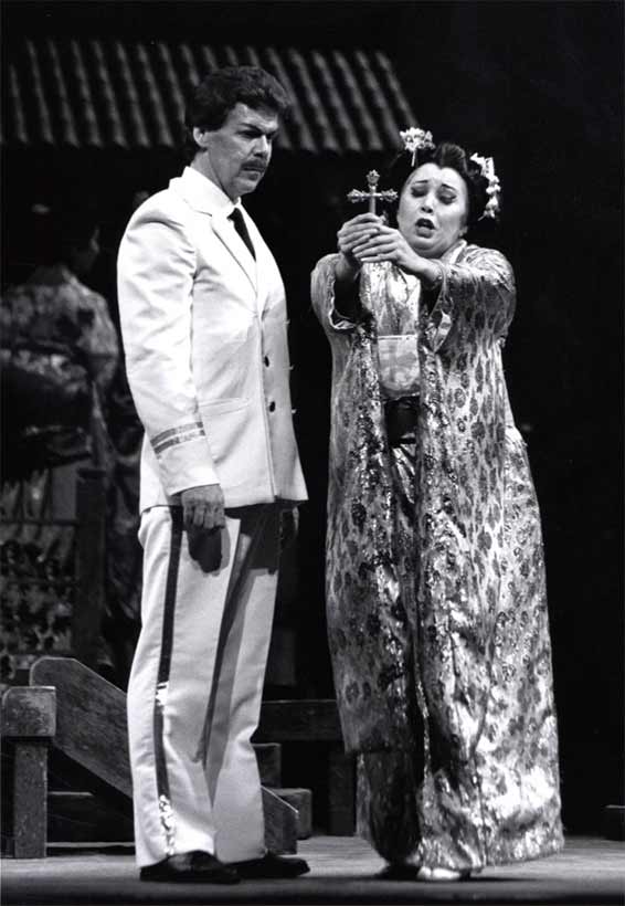 Nova Thomas dans le rôle de Madama Butterfly, Indianapolis Opera. Photohraphie © Kelly, Denis Ryan Jr.