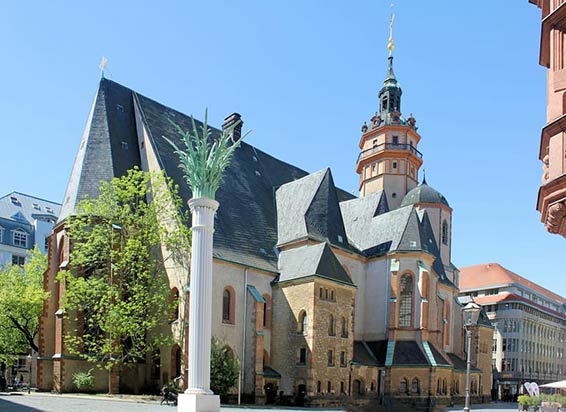 Nikolaikirche Leipzig. Photographie © D.R.