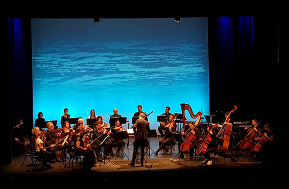 L'Orchetre régional de Normandie à la Renaissance. Photographie © Patricia Segretinat.