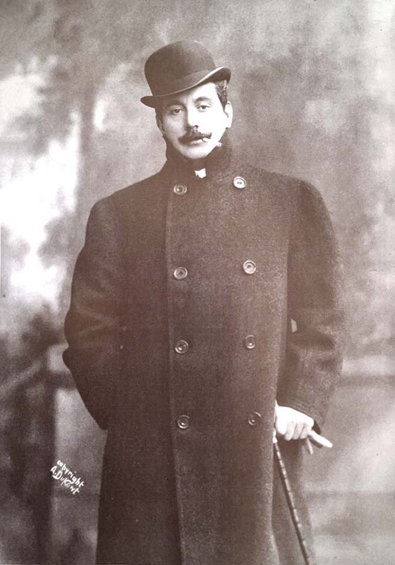 Giacomo Puccini. Photographie © A.D. - OMC.