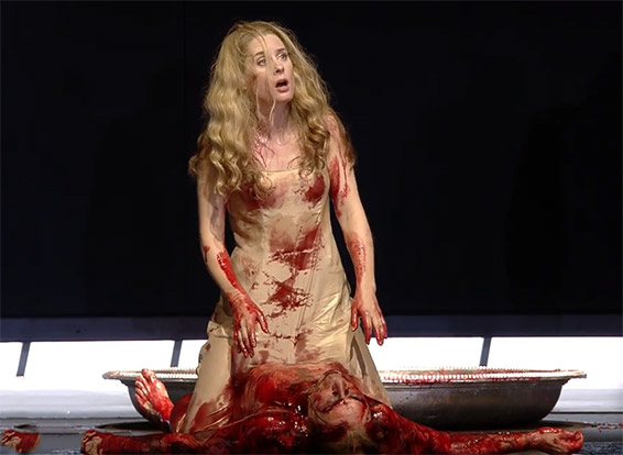 Richard Strauss, Salomé, scène finale, « Ich habe deinen mund geküsst », Malin Byström, Dutch National Opera & Ballet, Amsterdam, 2021.