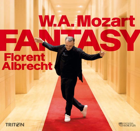 W. A. Mozart, Fantasy, Florent Albrecht, pianoforte Baumbach 1780