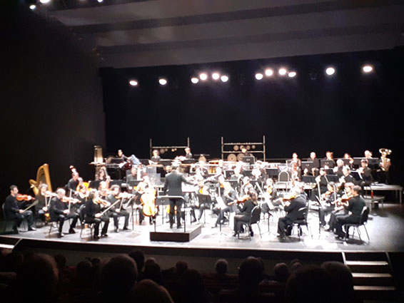 L'orchestre de Caen joue Baal Photographie © Alain Lambert.