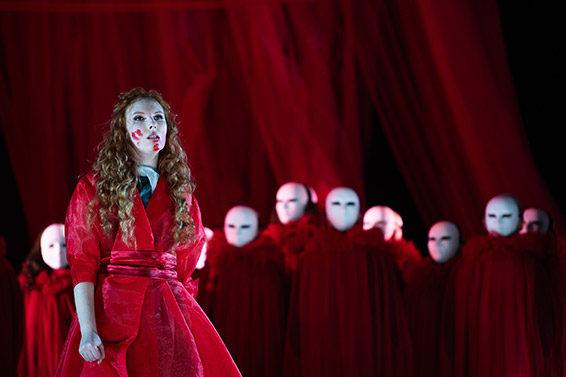 Opéra de Rome, Lucrezia-Borgia, Lidia-Fridman (Lucrezia-Borgia). Photographie © Fabrizio Sansoni / Opera di Roma.