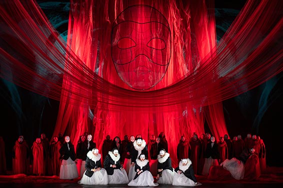 Opéra de Rome, Lucrezia-Borgia. Photographie © Fabrizio Sansoni / Opera di Roma.
