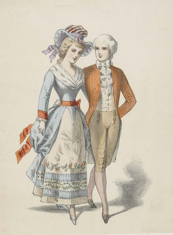 Jacques Offenbach, Les Contes d'Hoffmann, « Je ne savais pas qu'un ange pût quitter le Paradis », illustration de Georges Jordic-Pignon, dit Jordic, 1908.