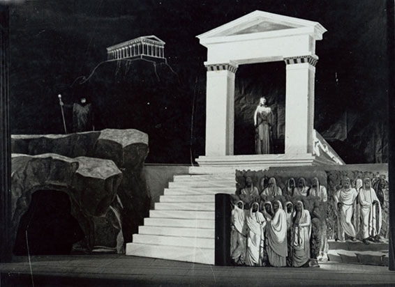 Œdipus Rex (Stravinski), Barcelone, Grand Teatre del Liceu, 1933.