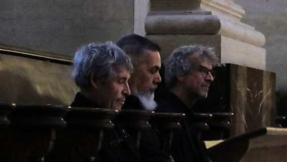 L'ensemble Organum, cathédrale Saint-Louis, 5 juin 2025. Photographie © musicologie.org.