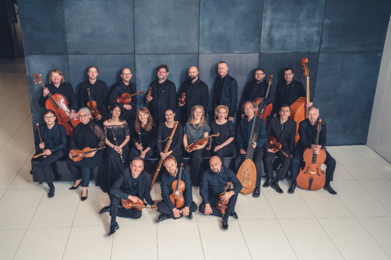 Wrocław Baroque Orchestra. Photographie © Lukasz Rajcher t2021.