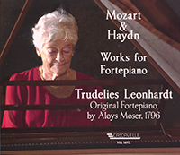 Mozart & Haydn, Works for Fortepiano, Trudelies Leonhardt,