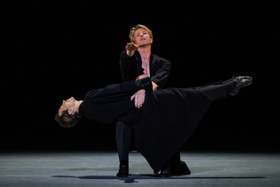 Oleksandr Ryabko et Marijn Rademaker (Für Maurice). Photographie © Alice Blangero.