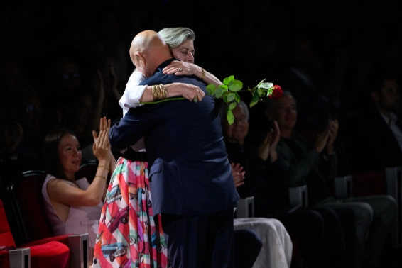 SAR La Princesse de Hanovre et Jean-Christophe Maillot. Photographie © Alice Blangero.