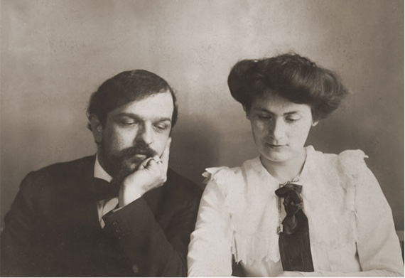 Claude Debussy et Marie-Rosalie Texier