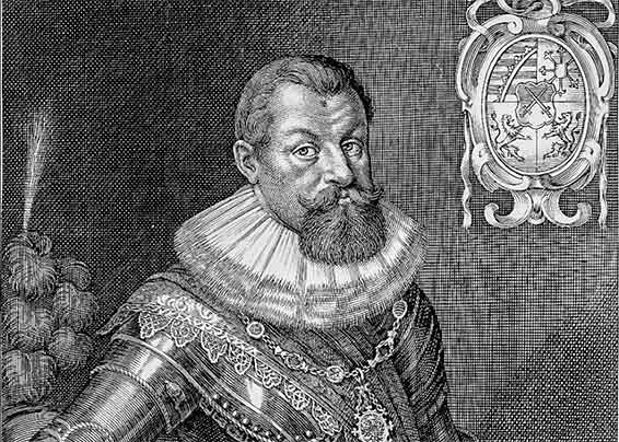 Johann Georg I. von Sachsen (1585-1656), gravure de Kilian, Lucas.