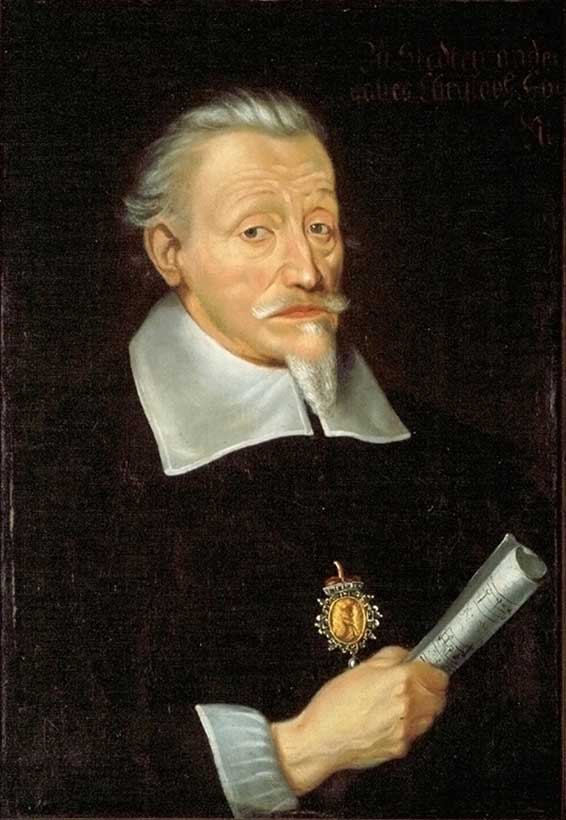 Heinrich Schutz, huile Christoph Spetner (1617-1699), Bibliothek der Leipzig Universität.