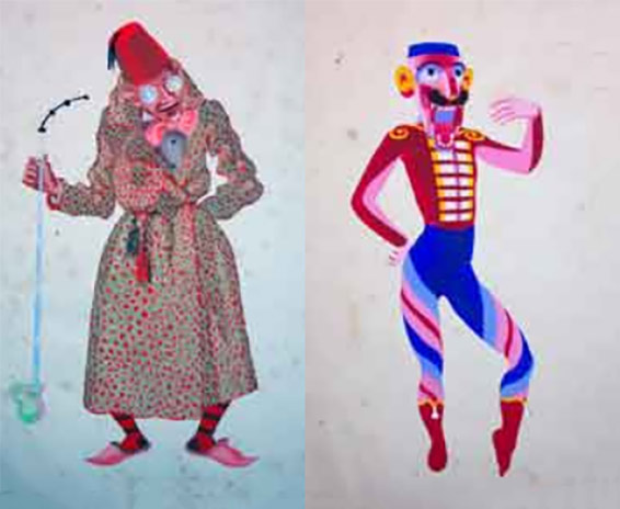 Alexandre Alexeieff (1901-1982). Illustrations à la gouache pour Casse-Noisette