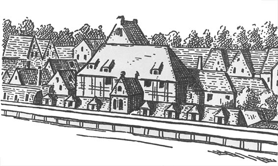 Opéra du Gänsemarkt à Hambourg en 1726.