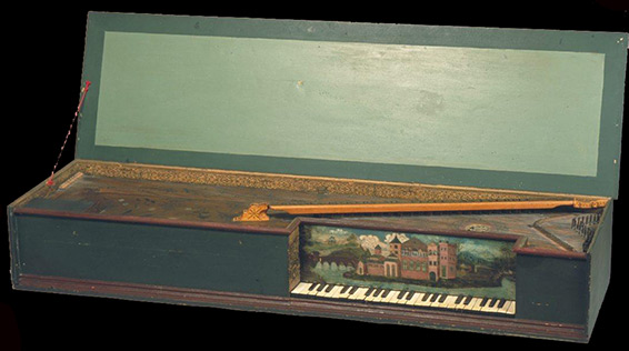 Muselaar Johannes Ruckers de 1610.